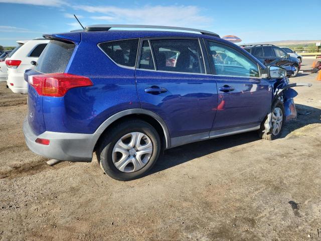2T3BFREV0FW342875 - 2015 TOYOTA RAV4 LE BLUE photo 3