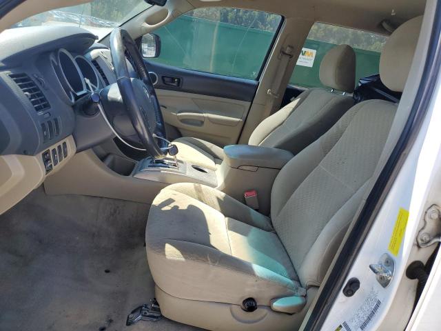 3TMLU4EN5AM046130 - 2010 TOYOTA TACOMA DOUBLE CAB თეთრი ფოტო 7