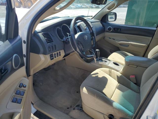 3TMLU4EN5AM046130 - 2010 TOYOTA TACOMA DOUBLE CAB თეთრი ფოტო 8