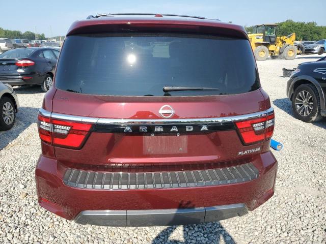 JN8AY2DA2M9370061 - 2021 NISSAN ARMADA PLATINUM MAROON photo 6