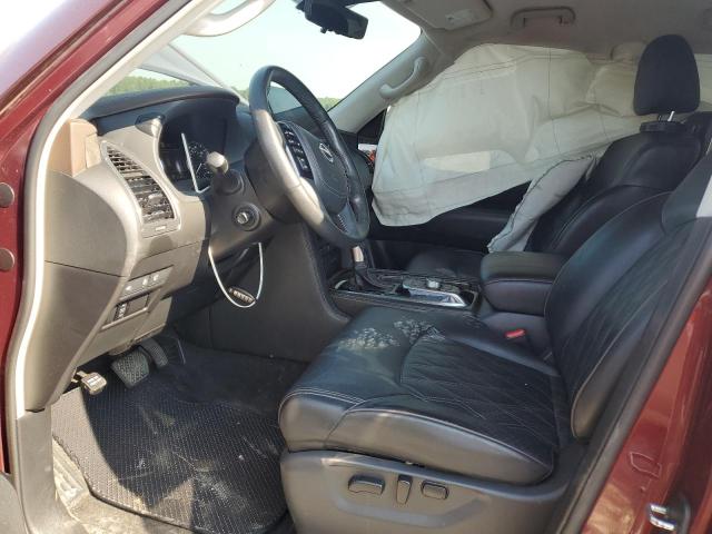 JN8AY2DA2M9370061 - 2021 NISSAN ARMADA PLATINUM MAROON photo 7