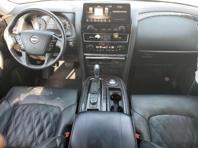 JN8AY2DA2M9370061 - 2021 NISSAN ARMADA PLATINUM MAROON photo 8