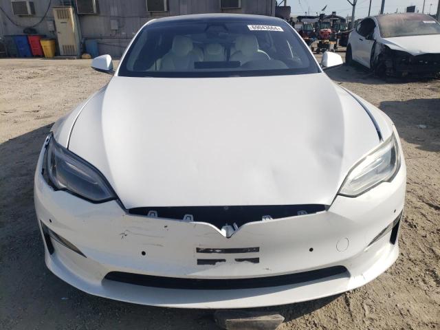 5YJSA1E60MF442552 - 2021 TESLA MODEL S თეთრი ფოტო 5