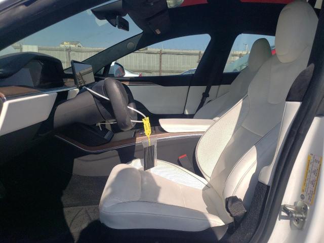 5YJSA1E60MF442552 - 2021 TESLA MODEL S თეთრი ფოტო 7