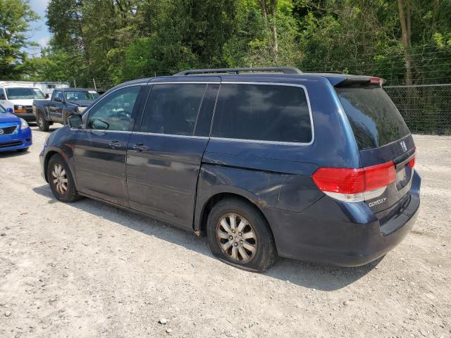 5FNRL38449B404134 - 2009 HONDA ODYSSEY EX BLUE photo 2