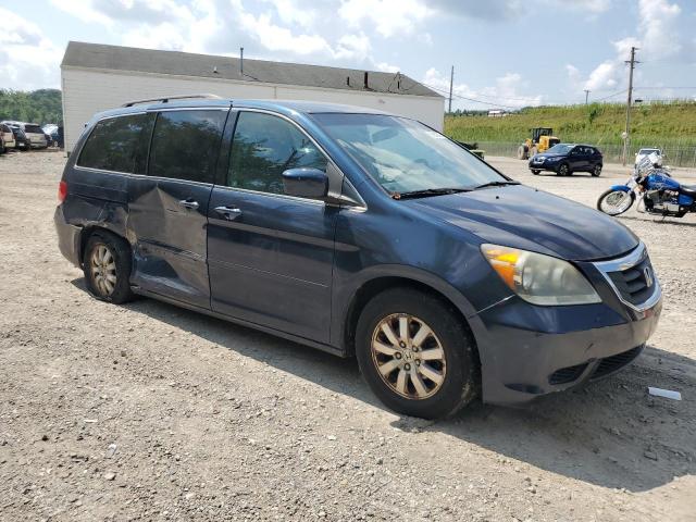 5FNRL38449B404134 - 2009 HONDA ODYSSEY EX BLUE photo 4