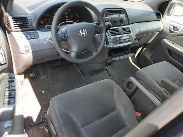 5FNRL38449B404134 - 2009 HONDA ODYSSEY EX BLUE photo 8