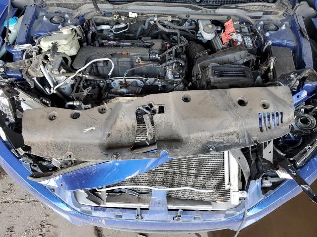 2HGFC2F72JH608456 - 2018 HONDA CIVIC EX Көк фото 11