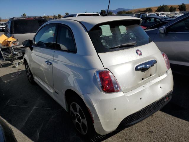 3C3CFFGE0HT550480 - 2017 FIAT 500 ELECTRIC WHITE photo 2