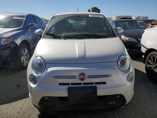 3C3CFFGE0HT550480 - 2017 FIAT 500 ELECTRIC WHITE photo 5