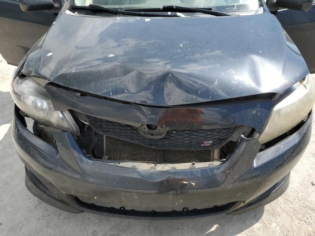 1NXBU4EEXAZ341677 - 2010 TOYOTA COROLLA BASE BLACK photo 11