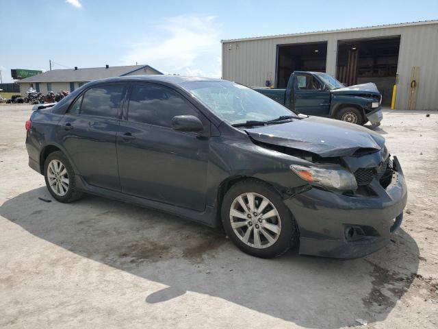 1NXBU4EEXAZ341677 - 2010 TOYOTA COROLLA BASE BLACK photo 4
