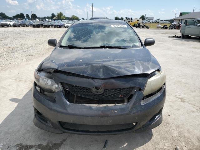 1NXBU4EEXAZ341677 - 2010 TOYOTA COROLLA BASE BLACK photo 5