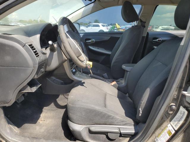 1NXBU4EEXAZ341677 - 2010 TOYOTA COROLLA BASE BLACK photo 7