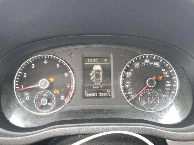 1VWBT7A33EC107807 - 2014 VOLKSWAGEN PASSAT SE SILVER photo 9