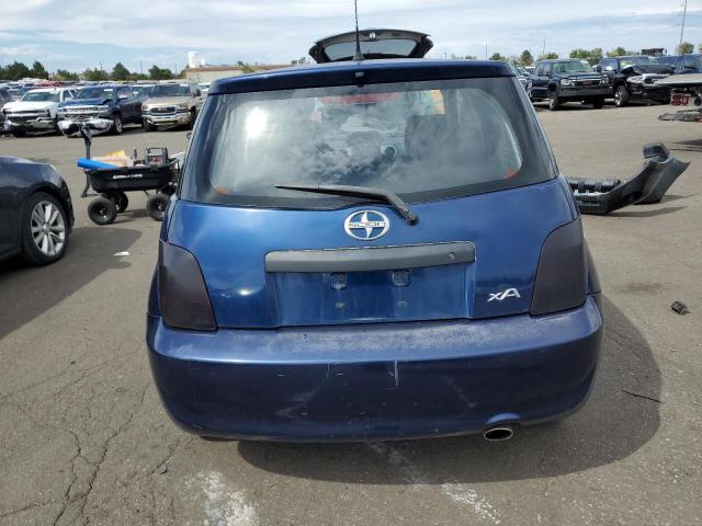 JTKKT624360147806 - 2006 TOYOTA SCION XA BLUE photo 6