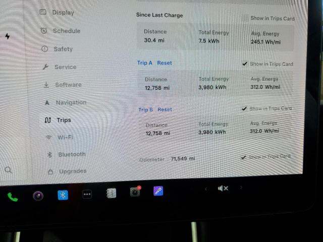 5YJ3E1EB7JF116054 - 2018 TESLA MODEL 3 Azul foto 9