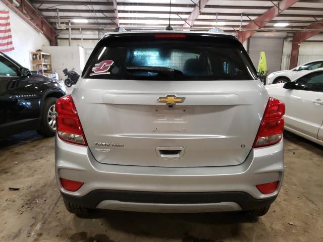 KL7CJPSB3LB023781 - 2020 CHEVROLET TRAX 1LT SILVER photo 6