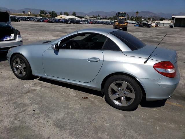 WDBWK54F76F086704 - 2006 MERCEDES-BENZ SLK 280 SILVER photo 2