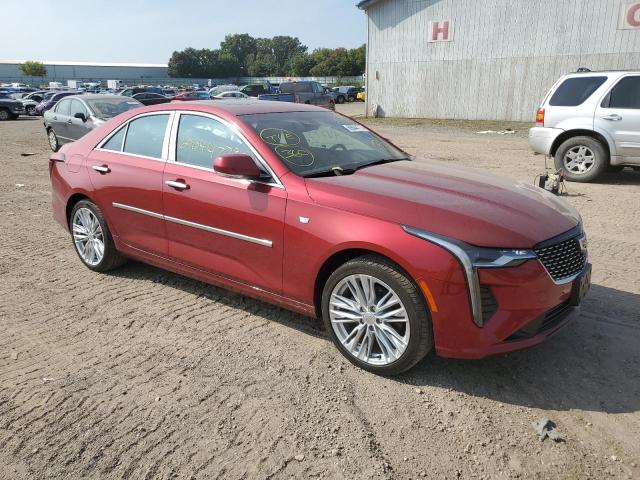 1G6DF5RK2M0127360 - 2021 CADILLAC CT4 PREMIUM LUXURY BURGUNDY photo 4