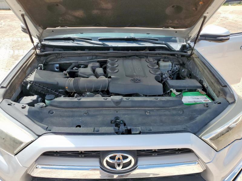 JTEBU5JRXG5342751 - 2016 TOYOTA 4RUNNER SR5/SR5 PREMIUM SILVER photo 12