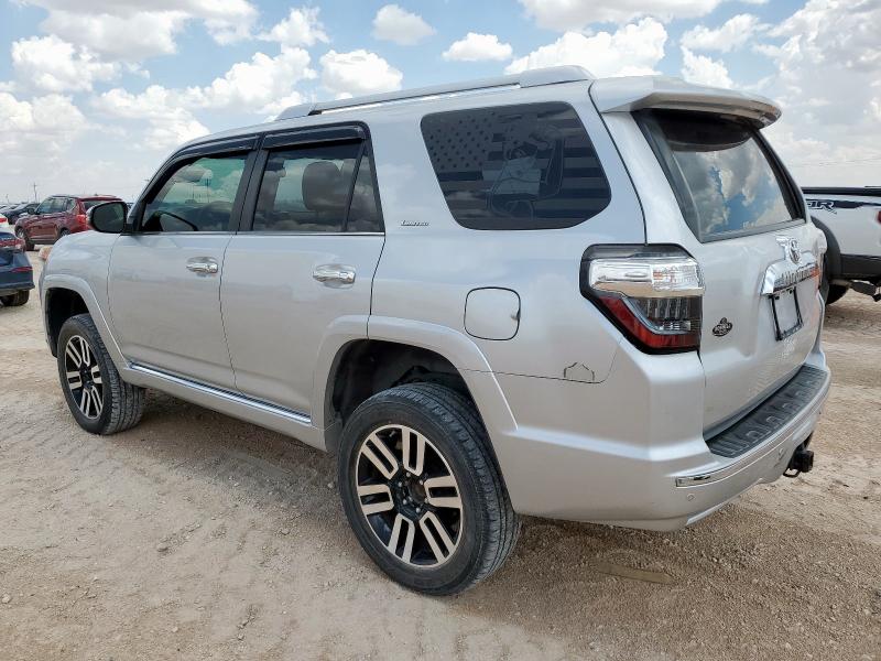 JTEBU5JRXG5342751 - 2016 TOYOTA 4RUNNER SR5/SR5 PREMIUM SILVER photo 2