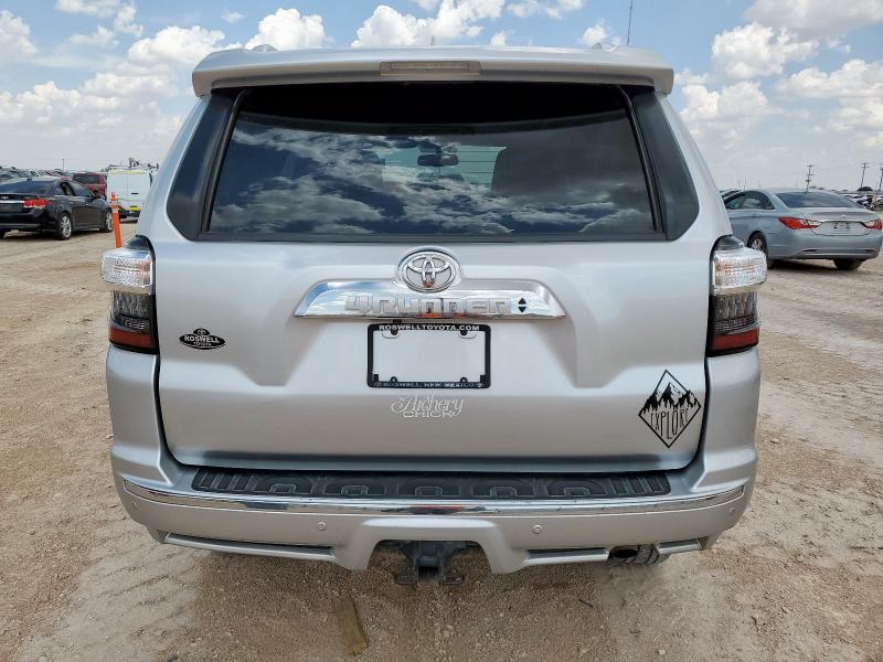 JTEBU5JRXG5342751 - 2016 TOYOTA 4RUNNER SR5/SR5 PREMIUM SILVER photo 6