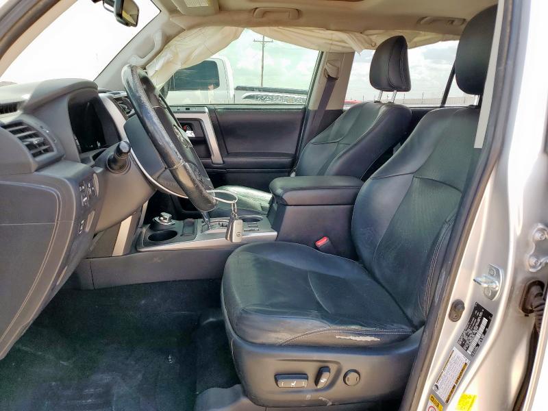 JTEBU5JRXG5342751 - 2016 TOYOTA 4RUNNER SR5/SR5 PREMIUM SILVER photo 7