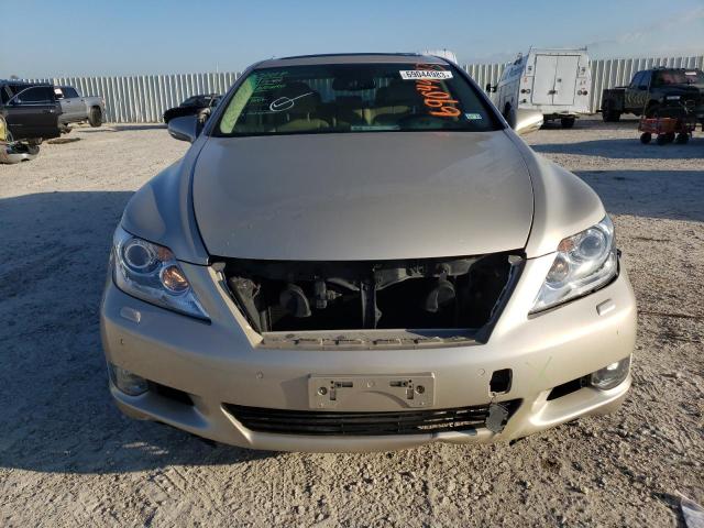 JTHGL5EF3C5045357 - 2012 LEXUS LS 460L BEIGE photo 5