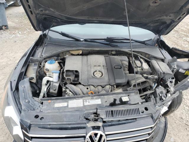 1VWAP7A34DC040049 - 2013 VOLKSWAGEN PASSAT S შავი ფოტო 11