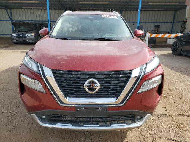 JN8AT3DDXMW310514 - 2021 NISSAN ROGUE PLATINUM RED photo 5