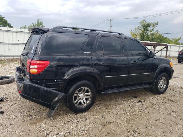 5TDBT48A13S159079 - 2003 TOYOTA SEQUOIA LIMITED BLACK photo 3