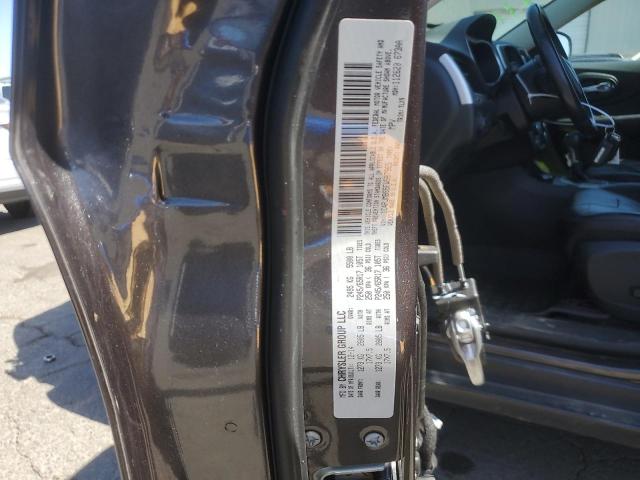 1C4PJMBS5FW587965 - 2015 JEEP CHEROKEE TRAILHAWK GRAY photo 12