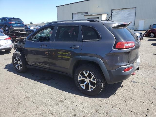 1C4PJMBS5FW587965 - 2015 JEEP CHEROKEE TRAILHAWK GRAY photo 2