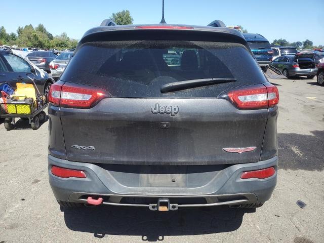 1C4PJMBS5FW587965 - 2015 JEEP CHEROKEE TRAILHAWK GRAY photo 6