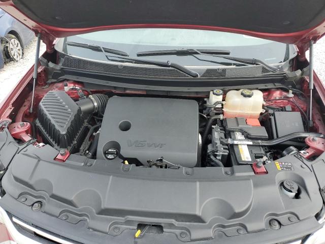 1GNERGKW8JJ127670 - 2018 CHEVROLET TRAVERSE LT Rojo foto 12