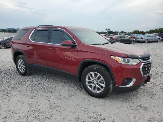 1GNERGKW8JJ127670 - 2018 CHEVROLET TRAVERSE LT Rojo foto 4