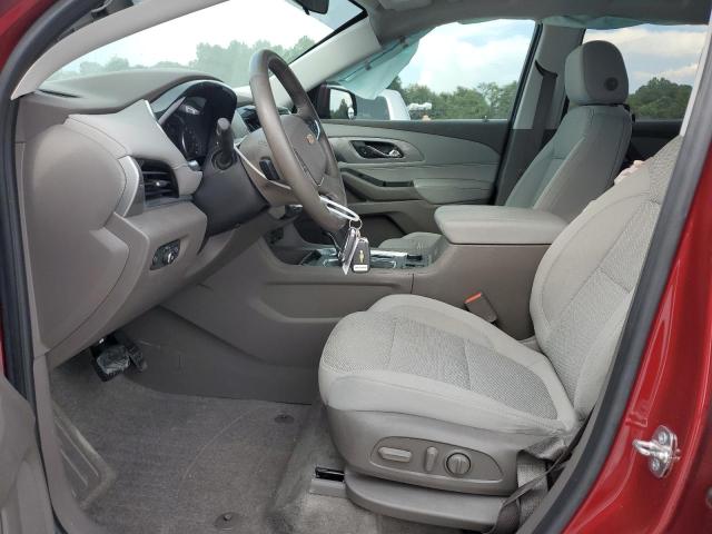 1GNERGKW8JJ127670 - 2018 CHEVROLET TRAVERSE LT Rojo foto 7