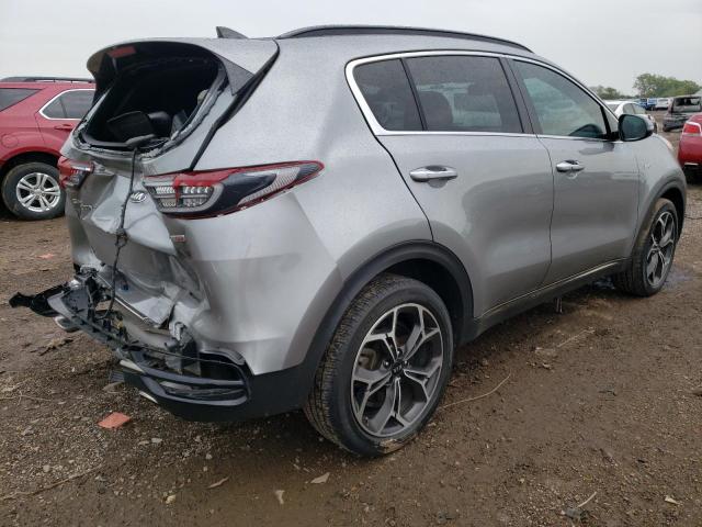 KNDPRCA65L7825407 - 2020 KIA SPORTAGE SX GRAY photo 3