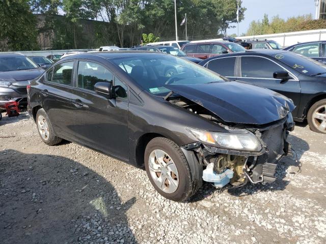 2HGFB2F51EH510736 - 2014 HONDA CIVIC LX BLACK photo 4