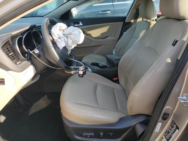 5XXGN4A70FG445249 - 2015 KIA OPTIMA EX SILVER photo 7