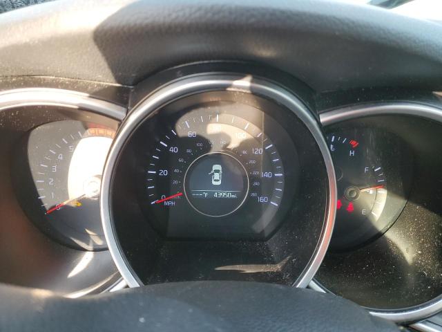 5XXGN4A70FG445249 - 2015 KIA OPTIMA EX SILVER photo 9