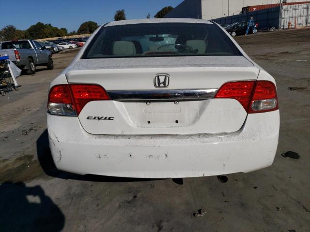 19XFA4F52AE000818 - 2010 HONDA CIVIC GX WHITE photo 6