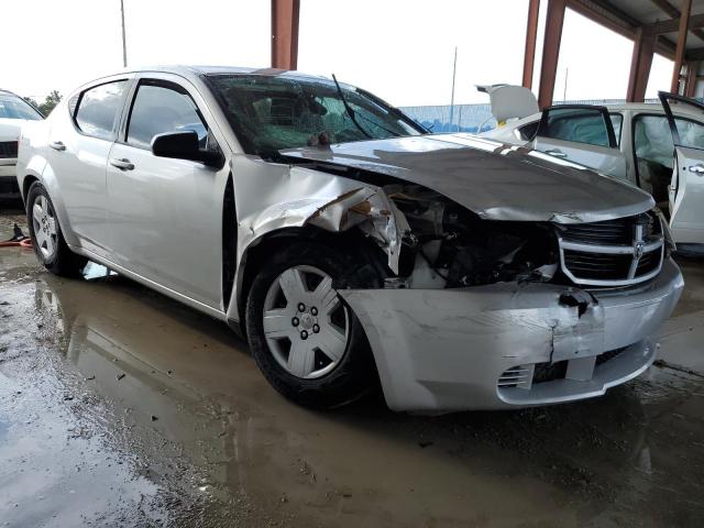 1B3CC4FB9AN135973 - 2010 DODGE AVENGER SXT SILVER photo 4