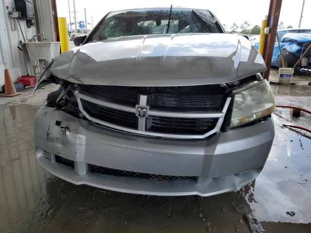 1B3CC4FB9AN135973 - 2010 DODGE AVENGER SXT SILVER photo 5