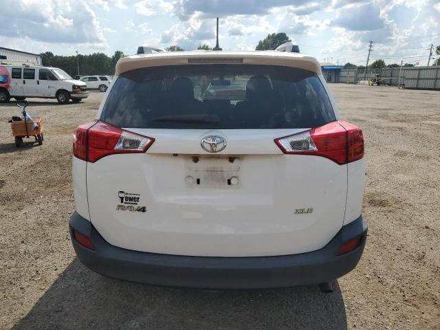 JTMWFREV2ED035334 - 2014 TOYOTA RAV4 XLE WHITE photo 6