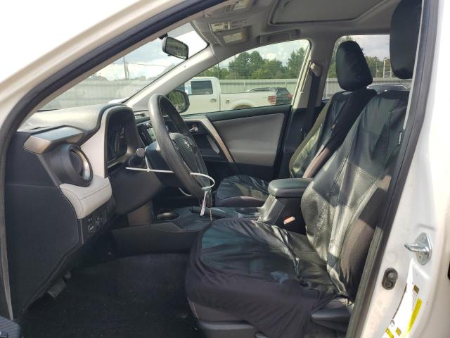 JTMWFREV2ED035334 - 2014 TOYOTA RAV4 XLE WHITE photo 7