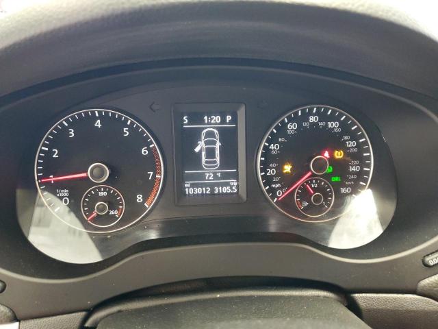 3VW4A7AJ5DM382122 - 2013 VOLKSWAGEN JETTA GLI GRAY photo 9