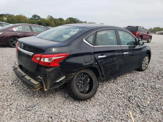 3N1AB7AP0HY232363 - 2017 NISSAN SENTRA S BLACK photo 3