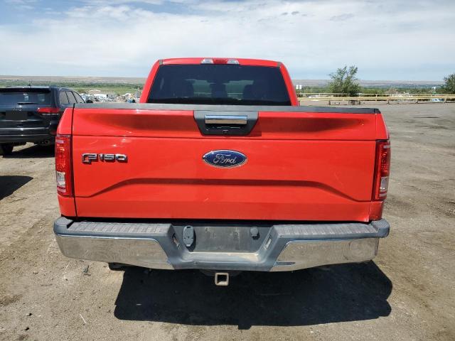 1FTEX1CP4FKD58215 - 2015 FORD F150 SUPER CAB RED photo 6